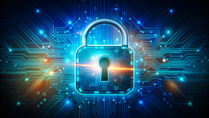 cyber Padlock circuit board security