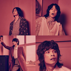 A vibrant K-pop idol collage featuring diverse hairstyles and outfits. Expressive faces and dynamic poses. Mixing photos and graphics in various sizes, colors, and styles. Combining modern and vintage aesthetics. Visually engaging digital composition