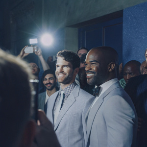 Neil Patrick Harris, Darren Criss, and Taye Diggs at the 'Hedwig and the Angry Inch' Broadway premiere. Crowded red carpet with flashing cameras.