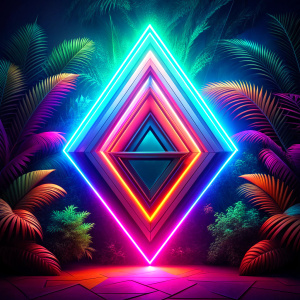 neon colours