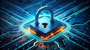 cyber Padlock circuit board security