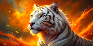 Spirit of the white tiger