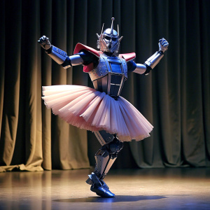 optimus prime doing ballet