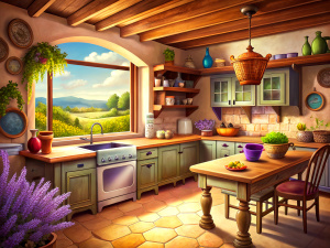 Provence kitchen