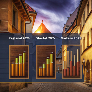 Interactive infographic displaying the dural graft market trends from 2019 to 2029. Clear visuals highlighting regional growth and market share changes.