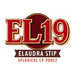 Logos para mi en español tienda de licores con el número con nombre "El 19"