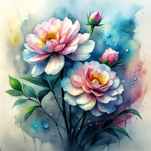 WaterING the flowers
