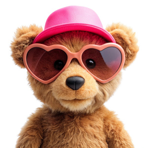 cartoon bear cool 