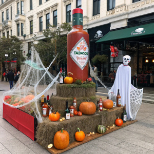 Guerrilla Marketing Tabasco & Halloween