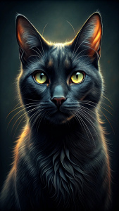 black cat by Scott Adams