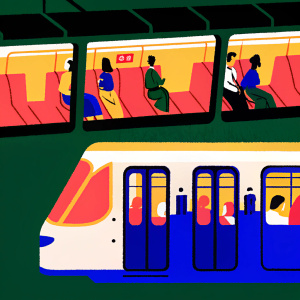 Detailed showcase of the Tokyo Metro Série 6000 train. Featuring exterior design, interior layout, technical data, and bustling station scenes.