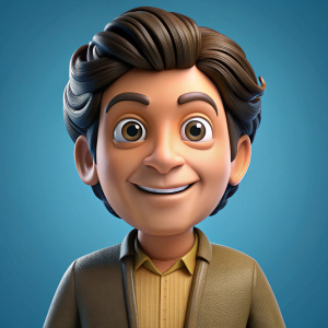 Cartoon Shah Rukh Khan