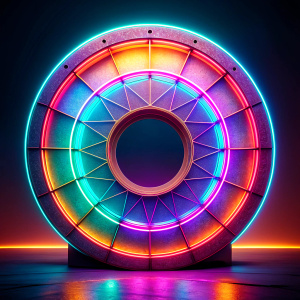 neon colours