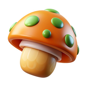 champignon without in a hat