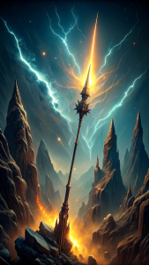 Gungnir (Odin's Spear - Norse Mythology):

Lesser-Known Feature: Odin's Gungnir is unerring and always hits its target. It also grants Odin the ability to see into the future.




