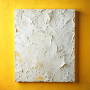 White Textured Wall Art White Abstract Art Painting 