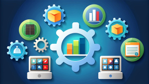 Web applications for business - collections and icons