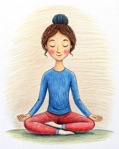 Practicing meditation for mental health