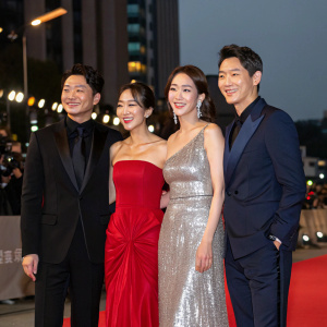 Park Jin-Young, Ga-Hee, Choi Yeo-Jin, and Kim Jung-Tae at the annual KBS Drama Awards. Red carpet event