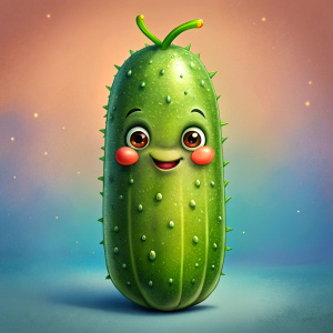 cute cucumber