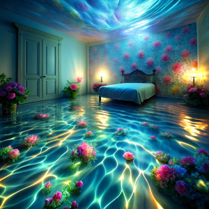 phenomenon vintage bedroom  flowers print furniture   wave sea submerged The Bioluminescent   phenomenon    Intensive Holographic Iridescent Acrylic Amazing light reflections 
 
