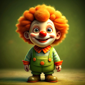 funny cute clown