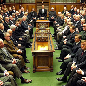 politicians meet in parliament western world