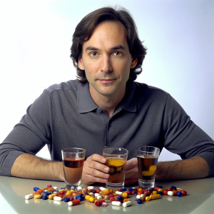 
addicted people because of medication