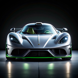 Koenigsegg Jesko Absolut with black background