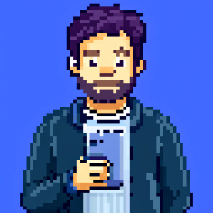 influencer holding a smartphone