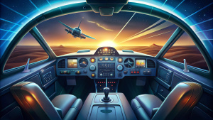 Shot 4: Cockpit Interior
Description: This shot showcases the cockpit interior of the North American P-51 Mustang. The cockpit design is simple and clear, equipped with advanced flight instruments and control devices. Pilots sit in spacious cockpits, enjoying good visibility and operating space. Viewers can understand the pilot's working environment and operational experience in the Mustang through this shot.
