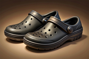 crocs in black