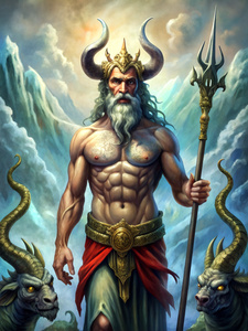 Spawn gods jutfully with legendary creatures from Greek mythology