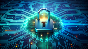 cyber Padlock circuit board security