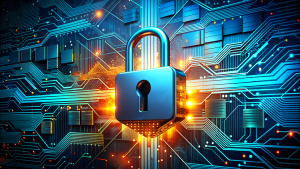 cyber Padlock circuit board security