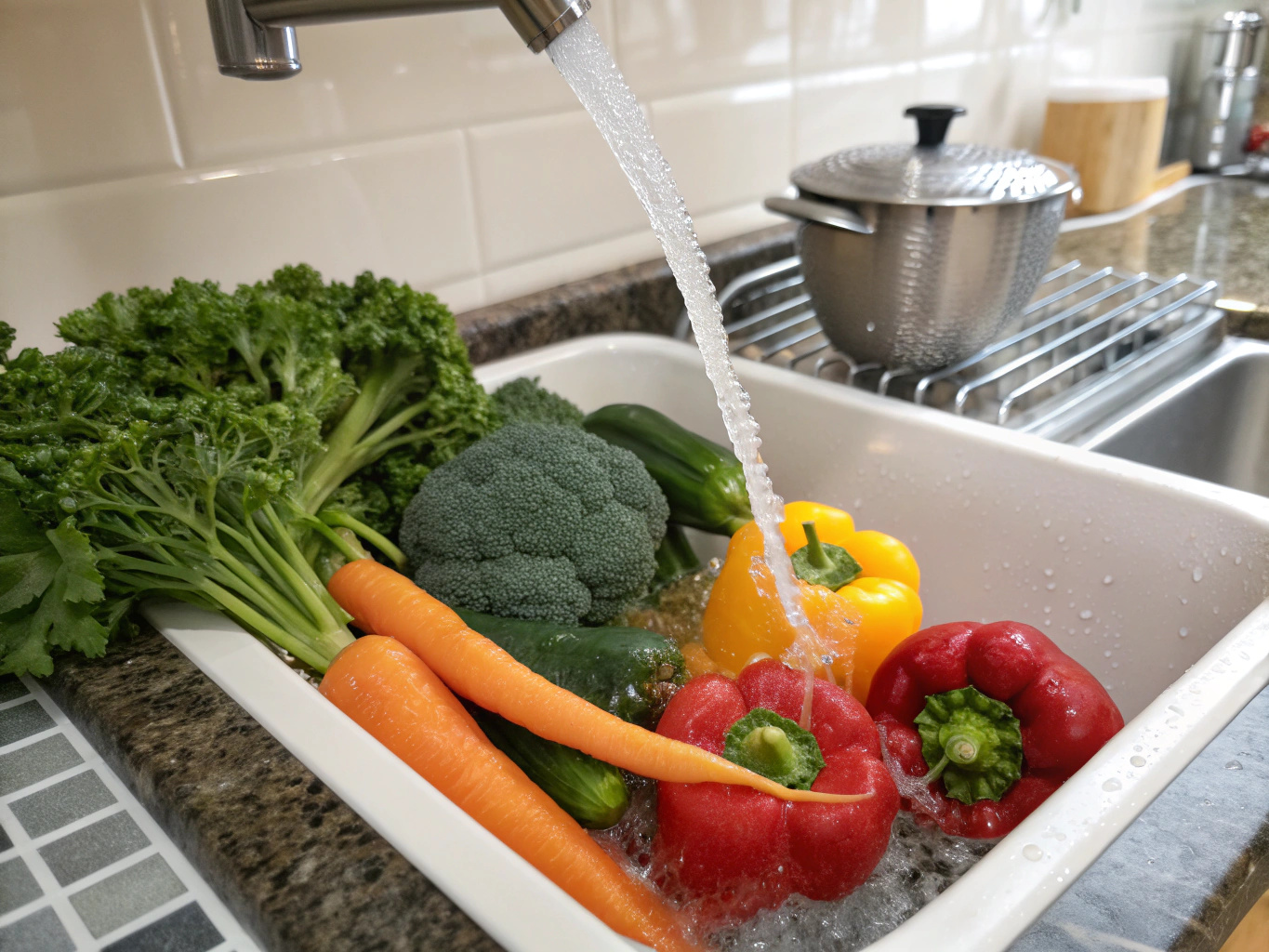 
        Vegetable cleaning