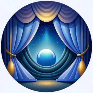 logo for curtain salon "pearl"