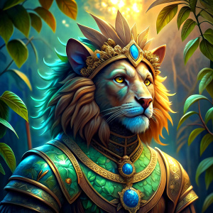 Handsome Warrior LION