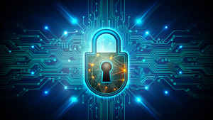 cyber Padlock circuit board security