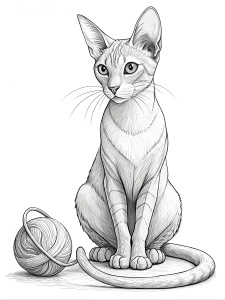  line art, realistic black and white playful Norwegian Forest Cat. Black and White Image, thick lines, well defined lines. Coloring page. No Color, No black Shading. Thick lines. size 8.5x11in. Black and White lines only. Use thick lines. Thick LINES. NO SHADING. Thick outline.