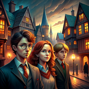 Harry Potter en Las tres escobas de Hogsmeade