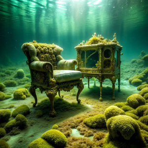 close up underwater sea very moss covered  antique very worn out furnitures   underwater sea submerged   very worn out very moss covered antique livingroom                    
 The Bioluminescent   phenomenon  Amazing light reflections 
 
