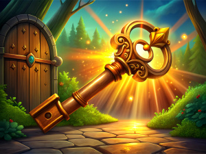 animated key
