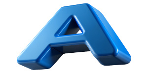 letter a