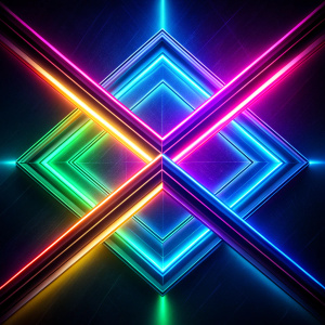 neon LINES colours