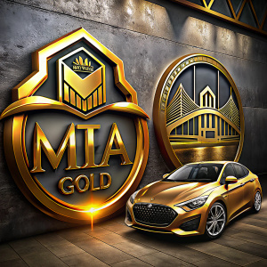 MIA GOLD araç ve emlak satan bir şirket satış reklamı