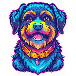 Cao Da Serra De Aires Dog, mascot cartoon character, isolated on white background