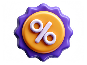 discount icon, sale, percentage
