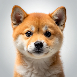 face baby doge shiba inu, baby shiba inu dog, reality, ultra hd, 4k real 