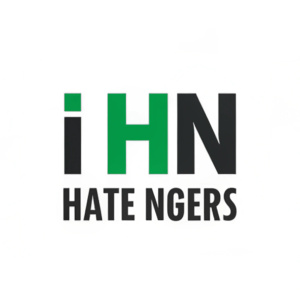 "IHN: I hate nigers" logo